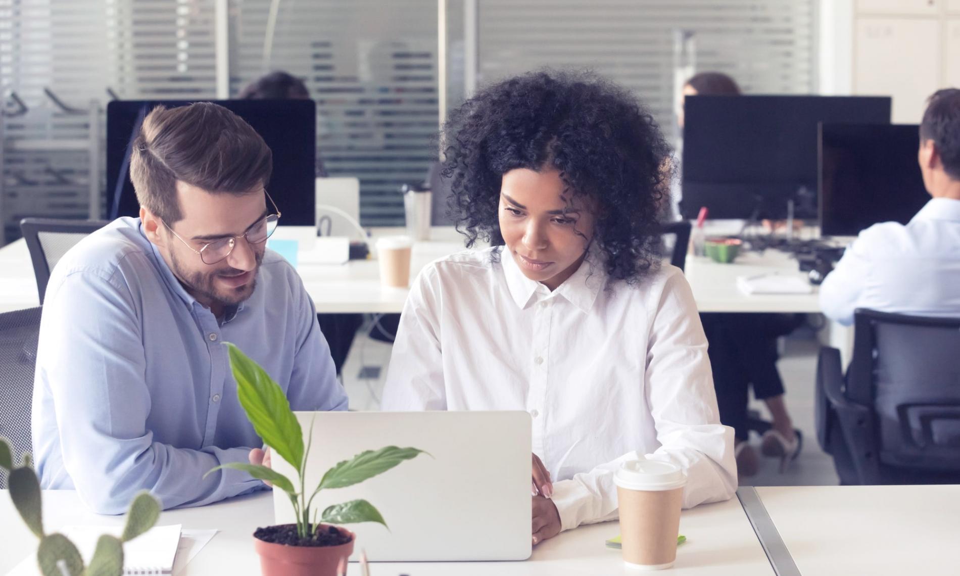 Blick auf unseren Arbeitsbereich mit Analysewerkzeugen